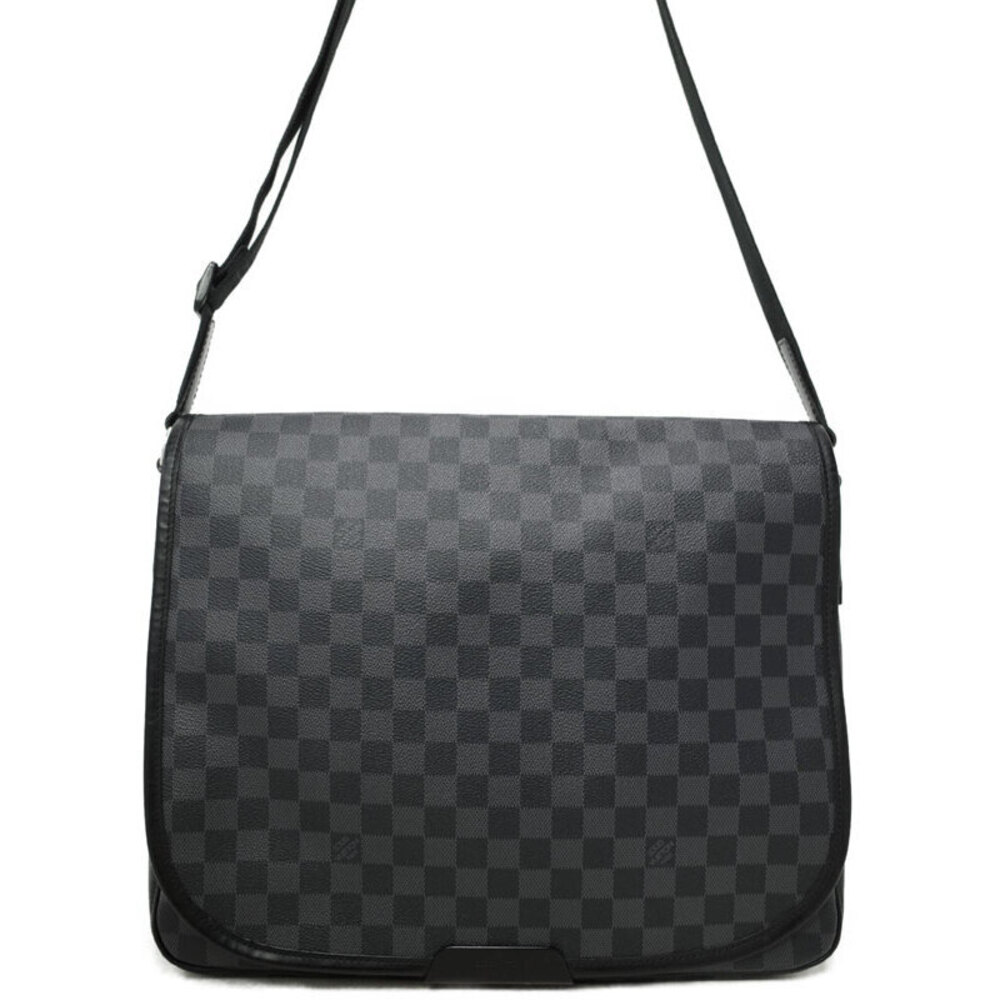 Louis Vuitton Damier Graphite Black Renzo Shoulder Bag